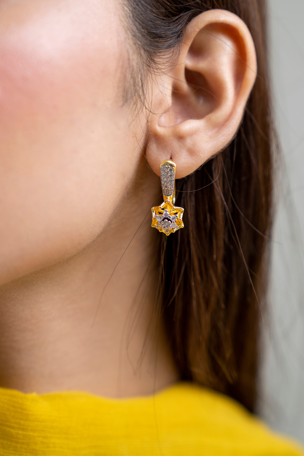 Zircon judao Locket Set | 22K Gold Plated(1 year Warranty) | Mk-669