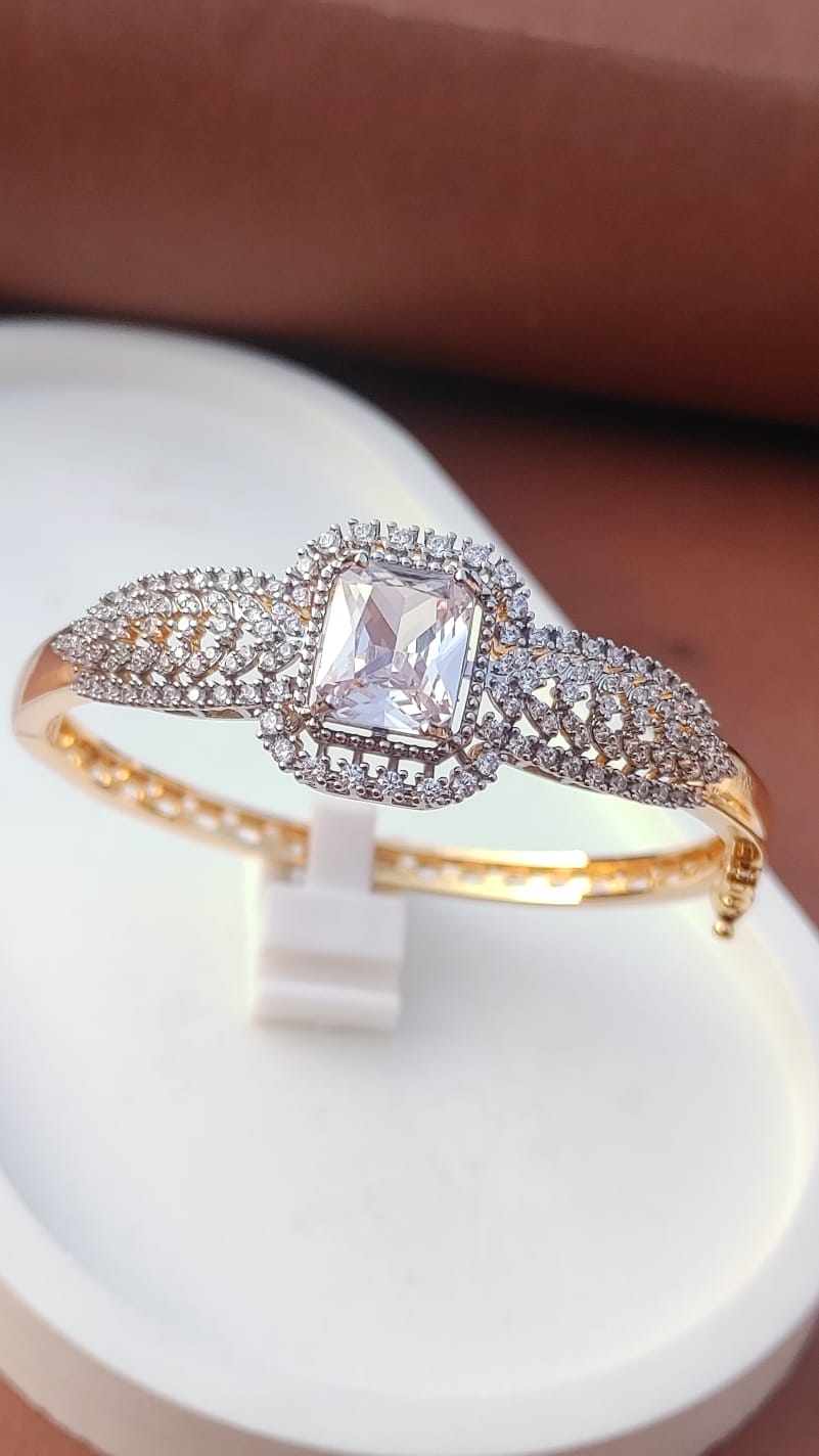 22K GOLD PLATED| REAL ZIRCONS| ADJUSTABLE | 1 YEAR WARRANTY |