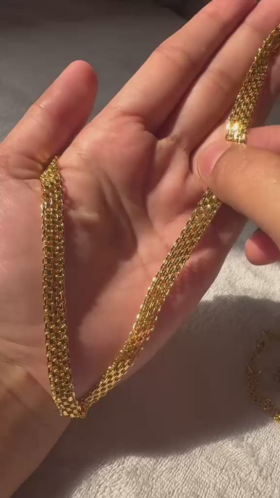 CHUNKY GOLD PLATED SETS DUBAI GOLD STYLE G1104