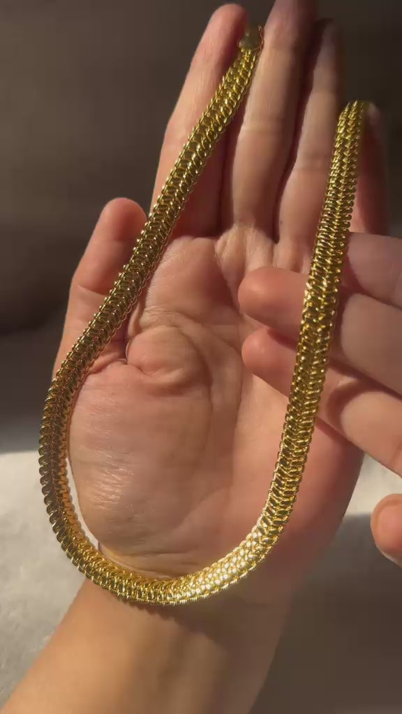 CHUNKY GOLD PLATED SETS DUBAI GOLD Style G1101