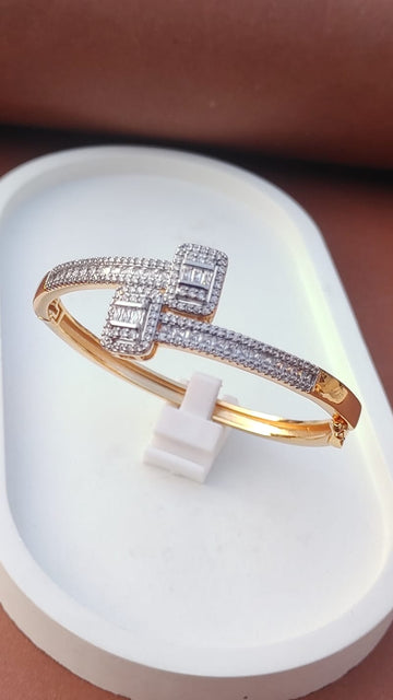 22K GOLD PLATED| REAL ZIRCONS| ADJUSTABLE | 1 YEAR WARRANTY |